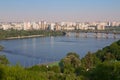 Paton Bridge and Left Bank of the Dnieper, Kyiv