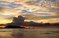 Patong Sunset Royalty Free Stock Photo
