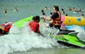 Patong, Thailand: Man on a Jet Ski