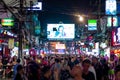 Over Crowed Bangla Walking Street in Patong, Phuket, Thailand