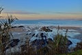 Colors Of The Sunset. Landscapes, beach and sunset at Patos beach located in the Pontevedra town of NigrÃÂ¡n Galicia, Spain.