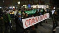 Thousands of Bulgarians protest against plans of goverment to expand the skiing resort of Bansko in Pirin National Park