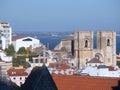 The Patriarchal Cathedral of St. Mary Major or Lisbon Cathedral known as the Se in Portugal