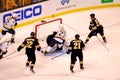 Patric Hornqvist Nashville Predators scores goal. Royalty Free Stock Photo