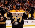 Patrice Bergeron, Boston Bruins #37. Royalty Free Stock Photo