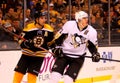 Patrice Bergeron and Evgeni Malkin NHL Hockey Royalty Free Stock Photo