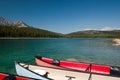 Patricia Lake at Jasper, Alberta, Canada Royalty Free Stock Photo