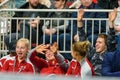 Patricija SPaka, Alona Ostapenko and Daniela Vismane, during FEDCUP BNP Paribas World Group II First Round game