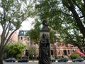 Patrick Collins Statue, Commonwealth Avenue Mall, Boston, Massachusetts, USA