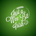 Patrick day vintage irish background