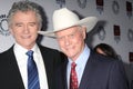 Patrick Duffy,Larry Hagman Royalty Free Stock Photo