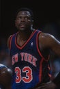 Patrick Ewing of the New York Knicks. Royalty Free Stock Photo