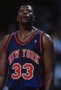 Patrick Ewing of the New York Knicks. Royalty Free Stock Photo