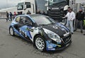 Patrick Guillerne Peugeot 208 Royalty Free Stock Photo