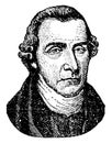 Patrick Henry, vintage illustration