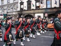 Patricks Day Colourful spectators