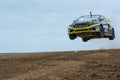 Patrik Sandell rally driver jumps