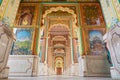 Patrika Gate inside arch in Jawahar Circle in Pink City - Jaipur, India. Indian Architecture