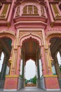 Patrika Gate in Jawahar Circle Garden in Pink City - Jaipur, India. Indian Architecture