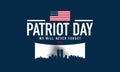 Patriot Day Background Design Royalty Free Stock Photo