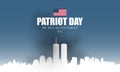 Patriot Day Background Design Royalty Free Stock Photo