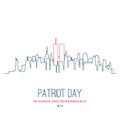 911 Patriot Day In honor and remembrance.