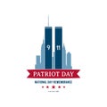 Patriot Day September 11, 2001. Royalty Free Stock Photo