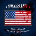 Patriot Day banner Royalty Free Stock Photo