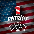 Patriot Day USA background