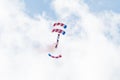 Patriot Parachute Team on display Royalty Free Stock Photo