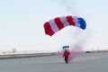 Patriot Parachute Team on display Royalty Free Stock Photo