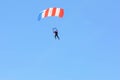 Patriot Parachute Team Royalty Free Stock Photo