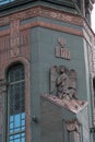 Patriot Park. Russia. The Symbolic sculpture of the Evangelist Matthew