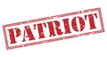 Patriot red stamp