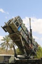 A Patriot surface-to-air missile system of the Israeli Air Force