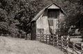 Patriotic Barn Royalty Free Stock Photo