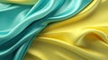 Blue yellow and green brazil patriotic abstract background