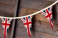 Patriotic bunting Royalty Free Stock Photo