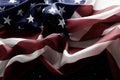 Federal holidays background with the USA national flag Royalty Free Stock Photo