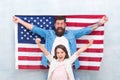 Patriotic family. Independence day is chance for family members to reunite and relax. Independence day public holiday Royalty Free Stock Photo