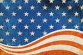 Patriotic grunge background. Royalty Free Stock Photo