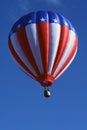 Patriotic Hot Air Balloon Royalty Free Stock Photo