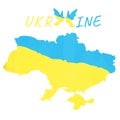 patriotic map of ukraine
