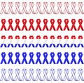 Patriotic Ribbon Borders