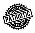 Patriotic rubber stamp