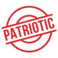 Patriotic rubber stamp