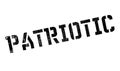 Patriotic rubber stamp