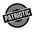 Patriotic rubber stamp