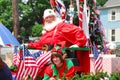 Patriotic Santa Claus Royalty Free Stock Photo
