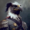 Patriotic Sentinel The Armed Eagle